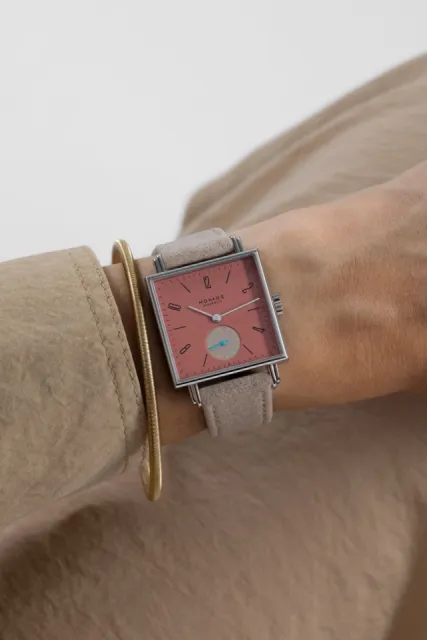 NOMOS Tetra Terra Terracotta Red Otomatik 438 Görsel 9