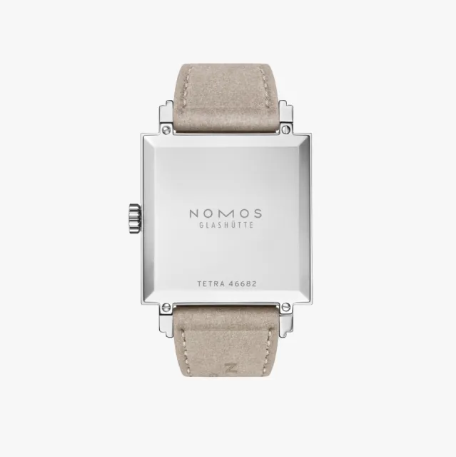 NOMOS Tetra Terra Terracotta Red Otomatik 438SB Görsel 2