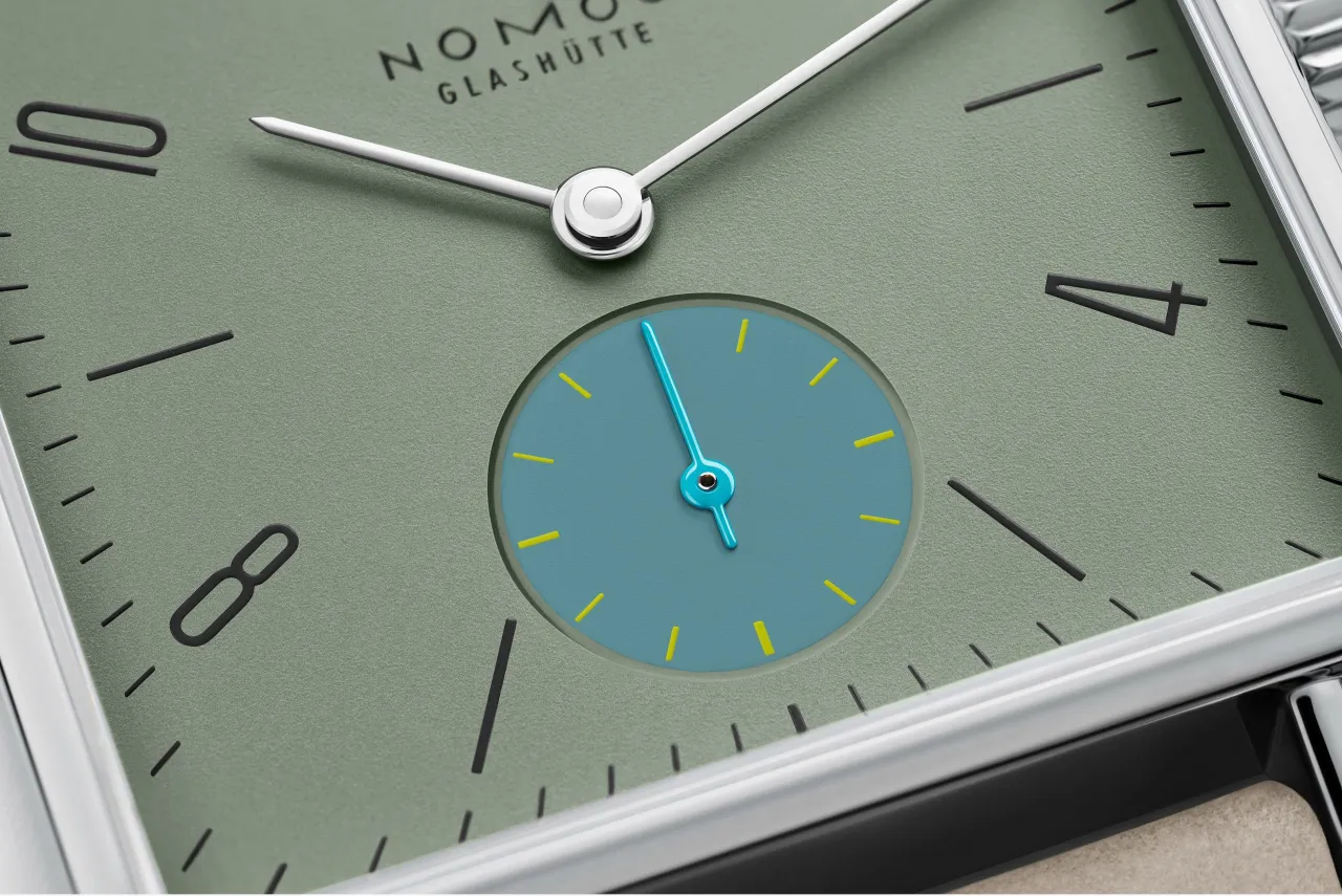 NOMOS Tetra Salvia Sage Green Otomatik 439 detay görseli 3