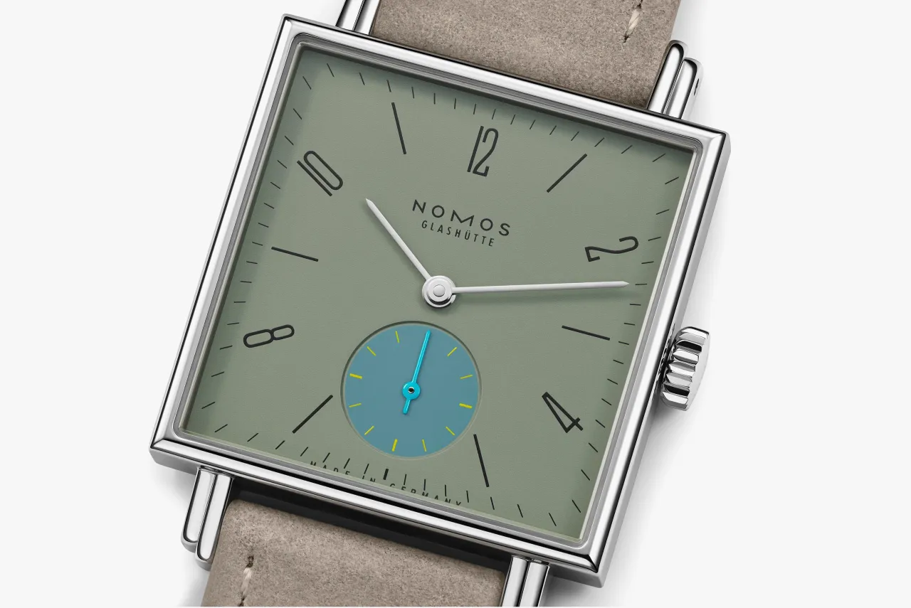 NOMOS Tetra Salvia Sage Green Otomatik 439 detay görseli 4