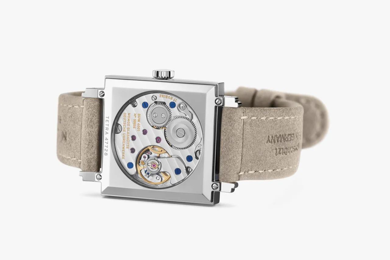 NOMOS Tetra Basalt Anthracite Otomatik 440 detay görseli 5