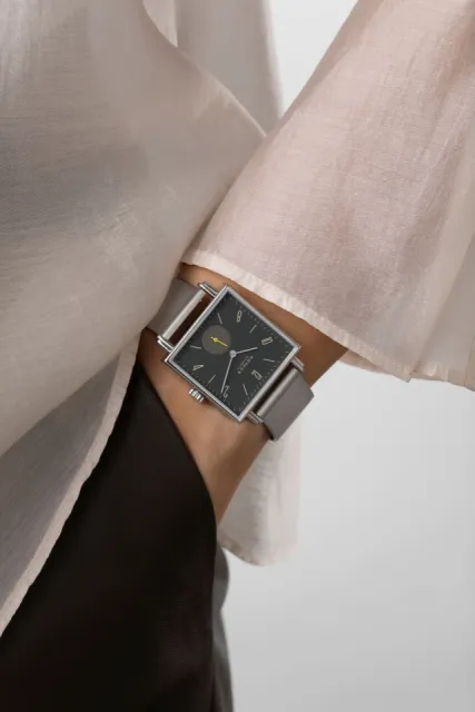 NOMOS Tetra Basalt Anthracite Otomatik 440 Görsel 8