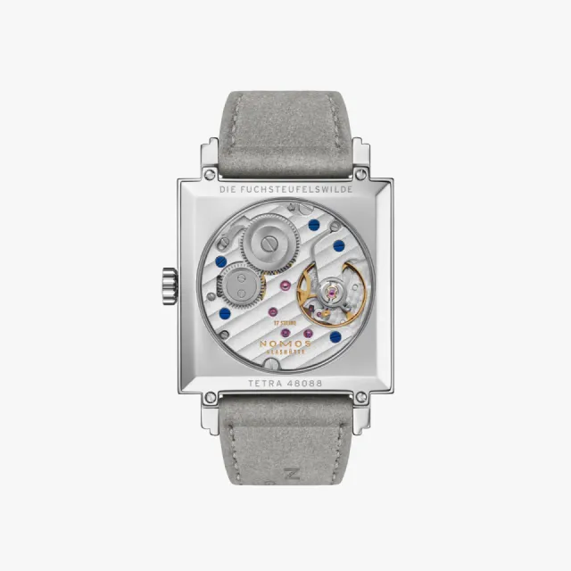 NOMOS Tetra Die Fuchsteufelswilde Aubergine Otomatik 475 Görsel 2