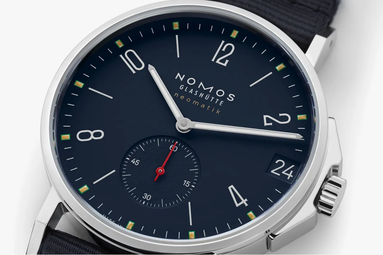 NOMOS Ahoi Neomatik 38 Date Atlantic 518 detay görseli 3