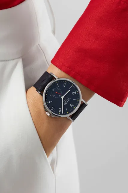 NOMOS Ahoi Neomatik 38 Date Atlantic 518 Görsel 11