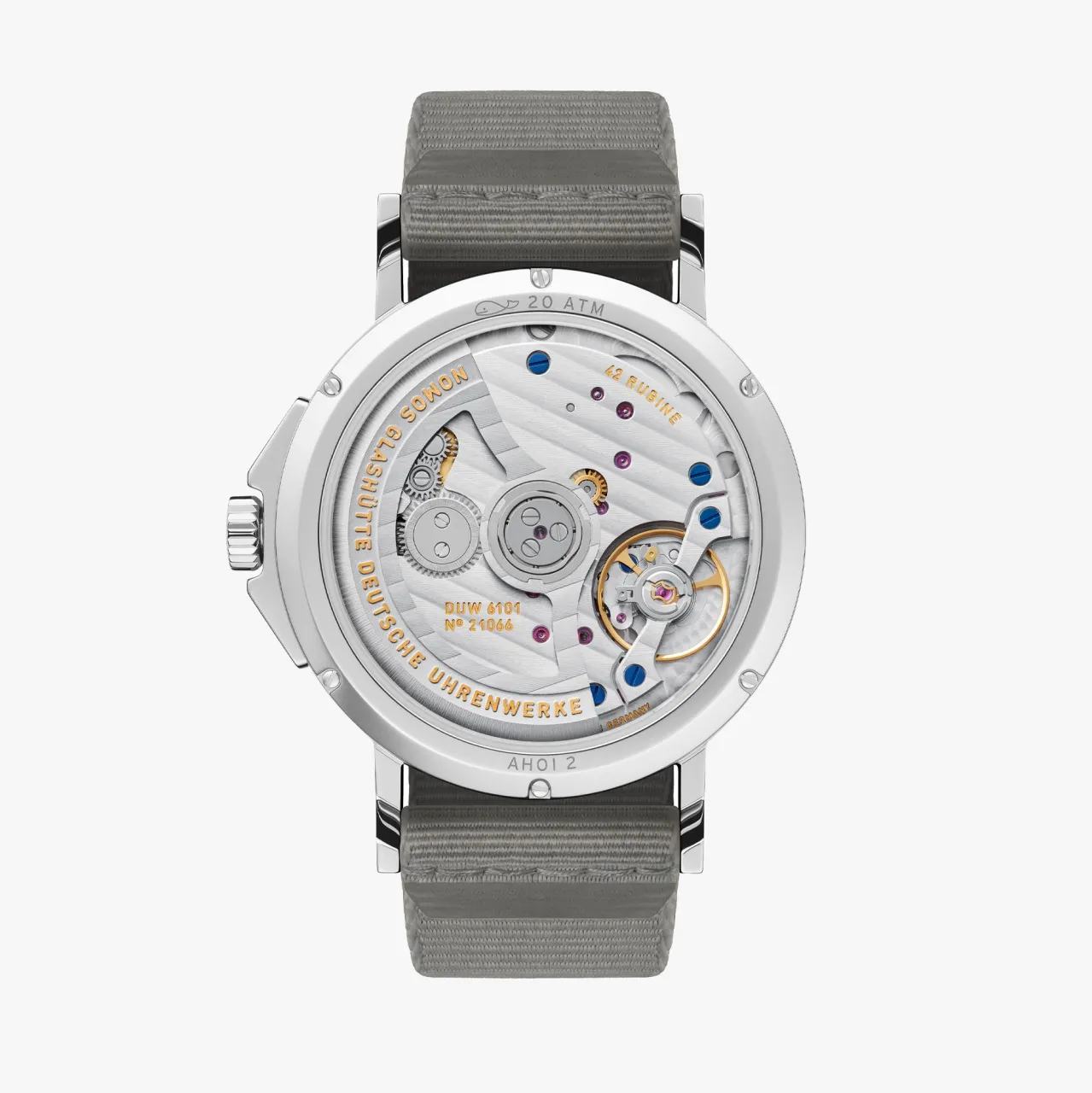 NOMOS Ahoi Neomatik 38 Date Sand 527 detay görseli 1