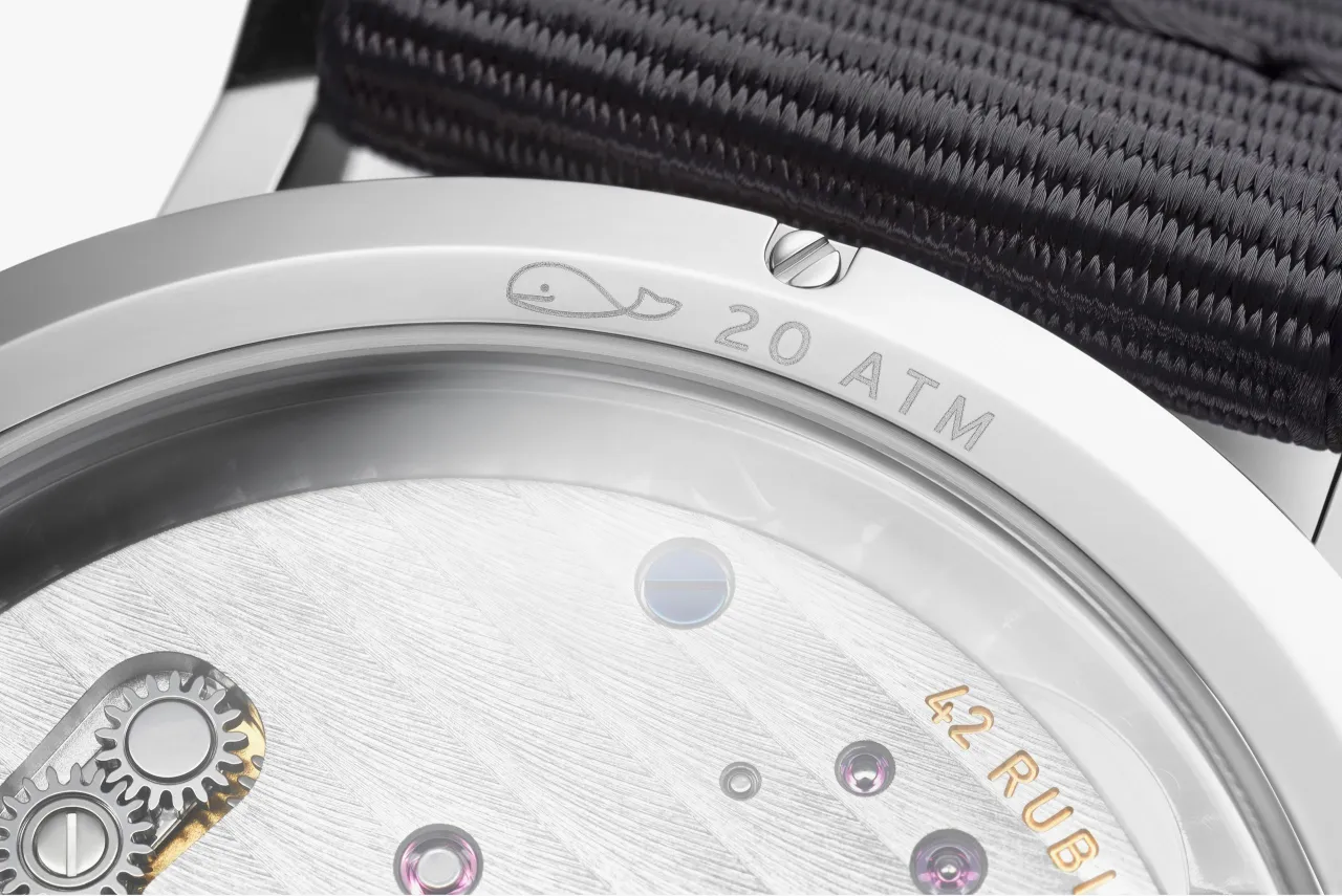 NOMOS Ahoi Neomatik 38 Date Atlantic 528 detay görseli 4