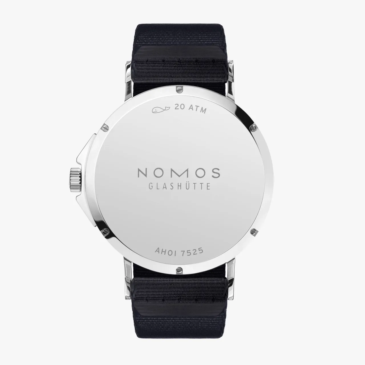 NOMOS Ahoi Otomatik Beyaz Gümüş Plaka 555 detay görseli 1