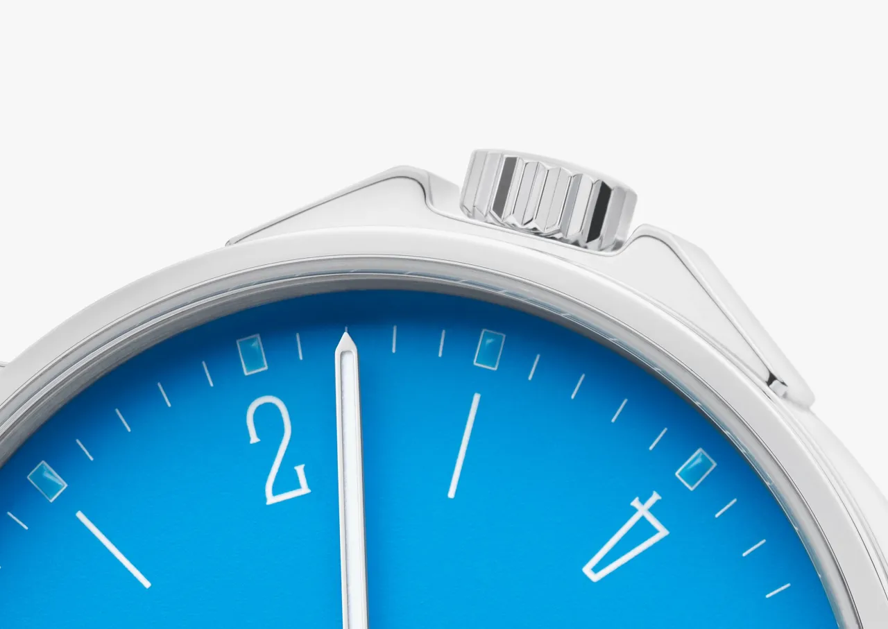 NOMOS Glashütte Ahoi Neomatik Siren Blue 562 detay görseli 4