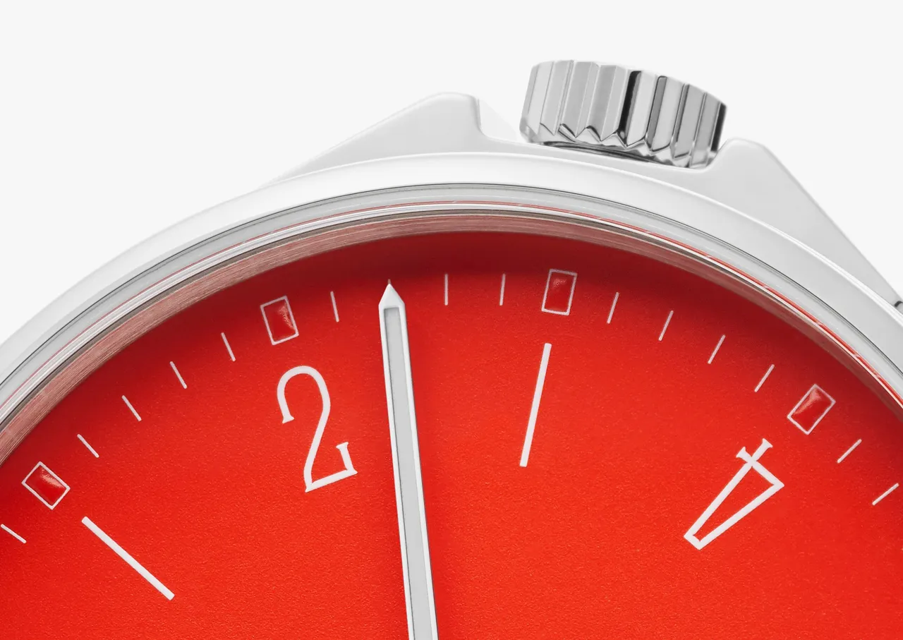 NOMOS Glashütte Ahoi Neomatik Siren Red 563 detay görseli 4
