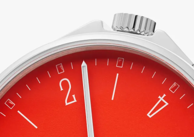 NOMOS Glashütte Ahoi Neomatik Siren Red 563 Görsel 5