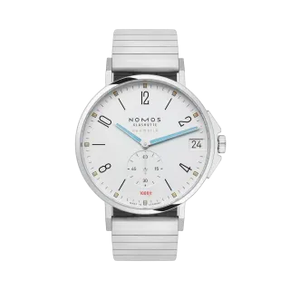 NOMOS Tangente Sport Otomatik Beyaz Gümüş Plaka 580