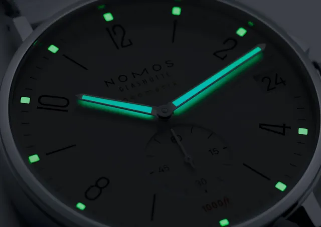 NOMOS Tangente Sport Otomatik Beyaz Gümüş Plaka 580 Görsel 5