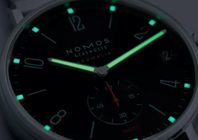 NOMOS Glashütte Tangente Sport Otomatik Marine Black 581 Görsel 5