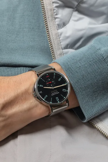 NOMOS Glashütte Tangente Sport Otomatik Marine Black 581 Görsel 9