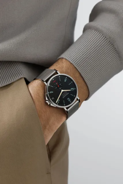 NOMOS Glashütte Tangente Sport Otomatik Marine Black 581 Görsel 10