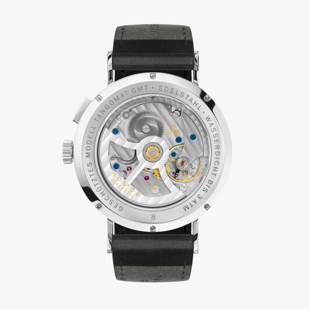 NOMOS Glashütte Tangomat GMT Otomatik Beyaz 6352 detay görseli 1