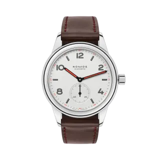 NOMOS Glashütte Club Otomatik Beyaz Gümüş 7011