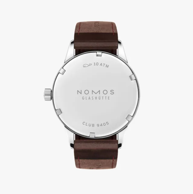NOMOS Glashütte Club Otomatik Beyaz Gümüş 7011 Görsel 2