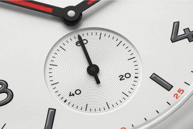 NOMOS Glashütte Club Otomatik Beyaz Gümüş 7011 Görsel 6