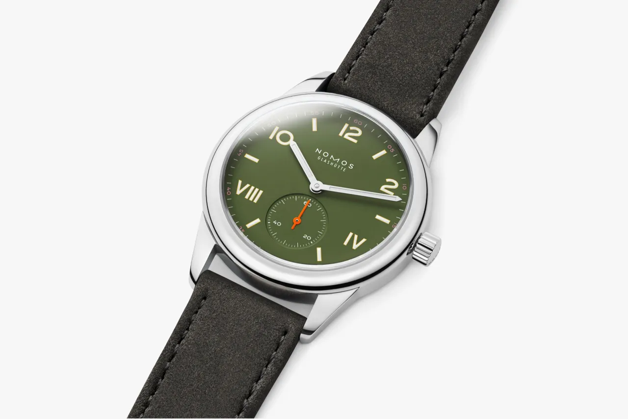 NOMOS Glashütte Club Campus All Olive Otomatik 707 detay görseli 4