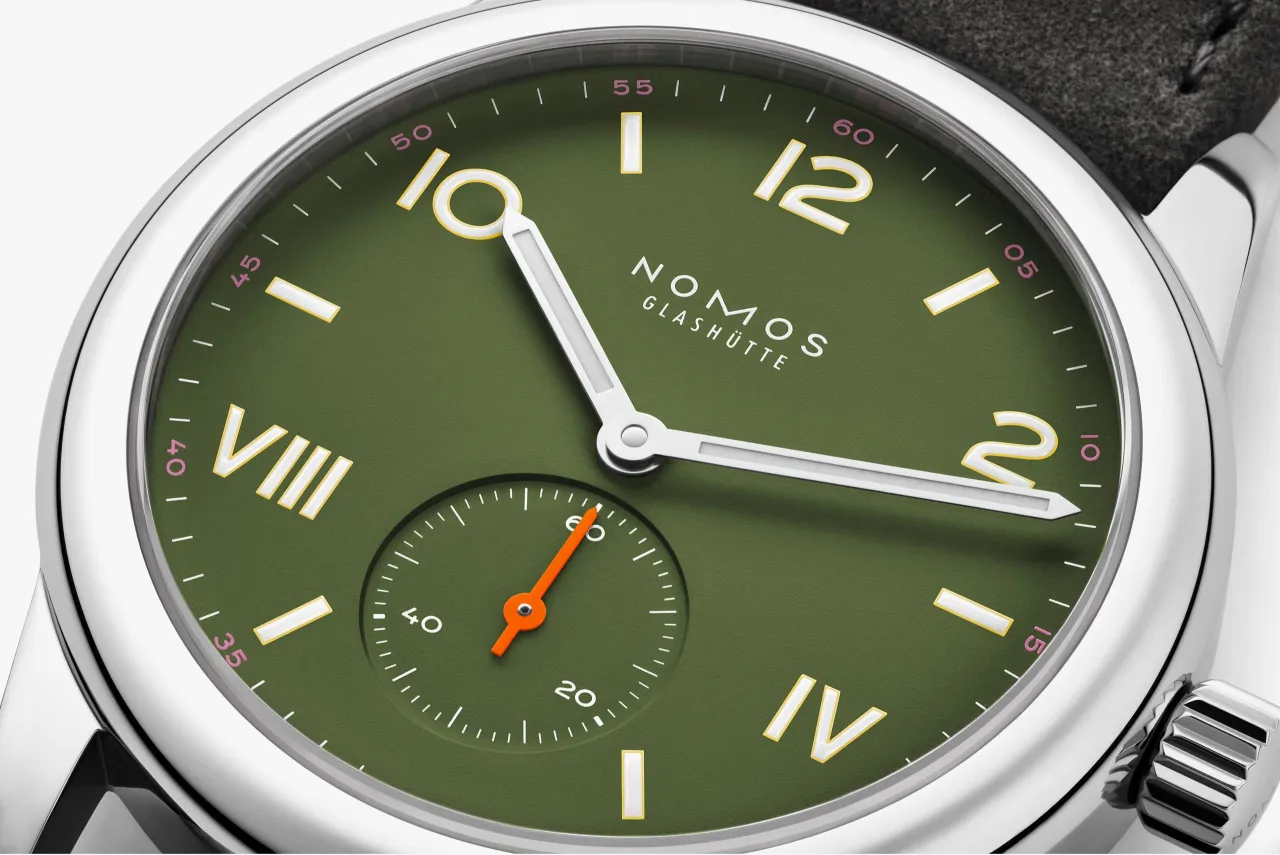 NOMOS Glashütte Club Campus All Olive Otomatik 707GB detay görseli 3