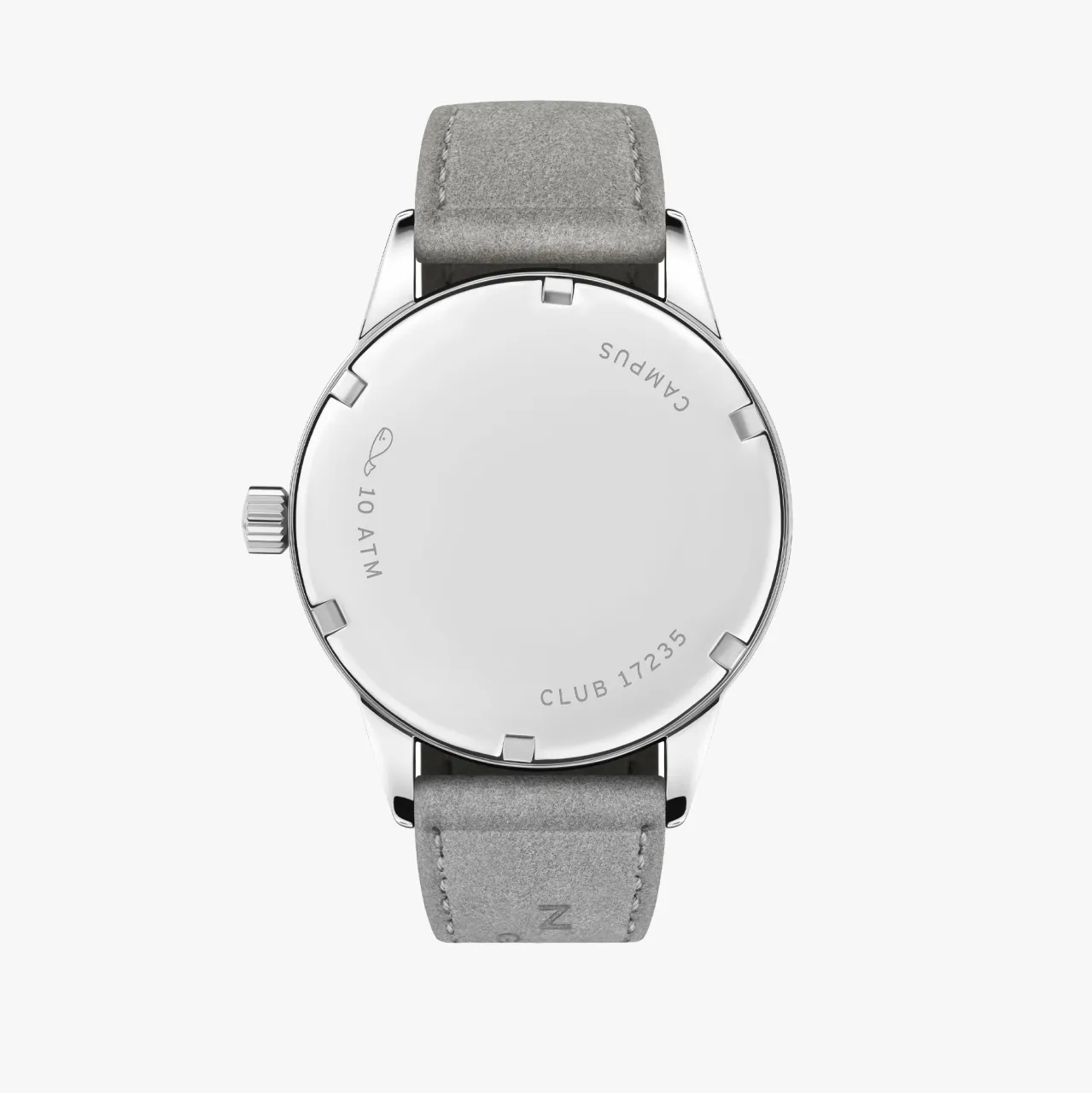 NOMOS Glashütte Club Campus Galvanized White Silver-Plated 708 detay görseli 1