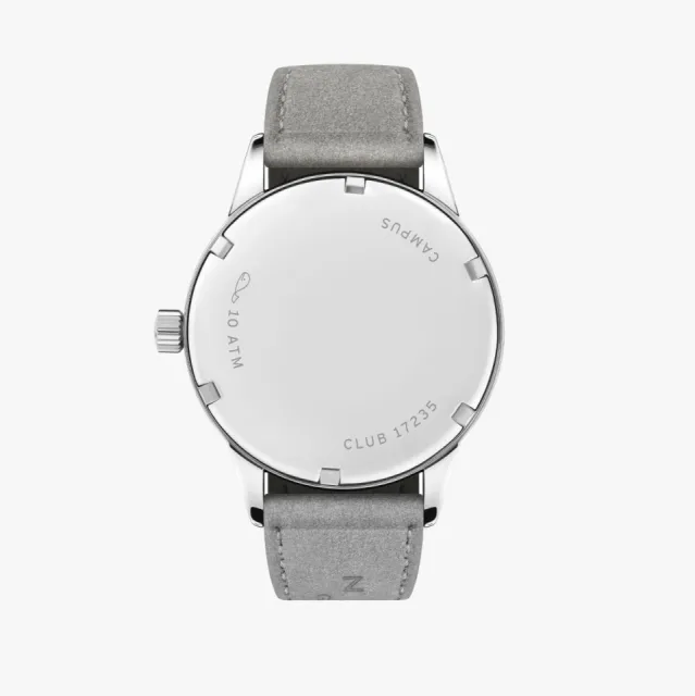 NOMOS Glashütte Club Campus Galvanized White Silver-Plated 708 Görsel 2