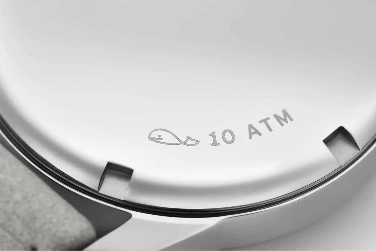 NOMOS Glashütte Club Campus Beyaz Gümüş 709 detay görseli 2