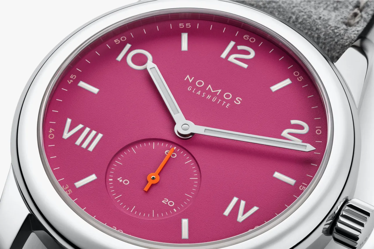 NOMOS Club Campus Deep Pink Otomatik 711 detay görseli 2