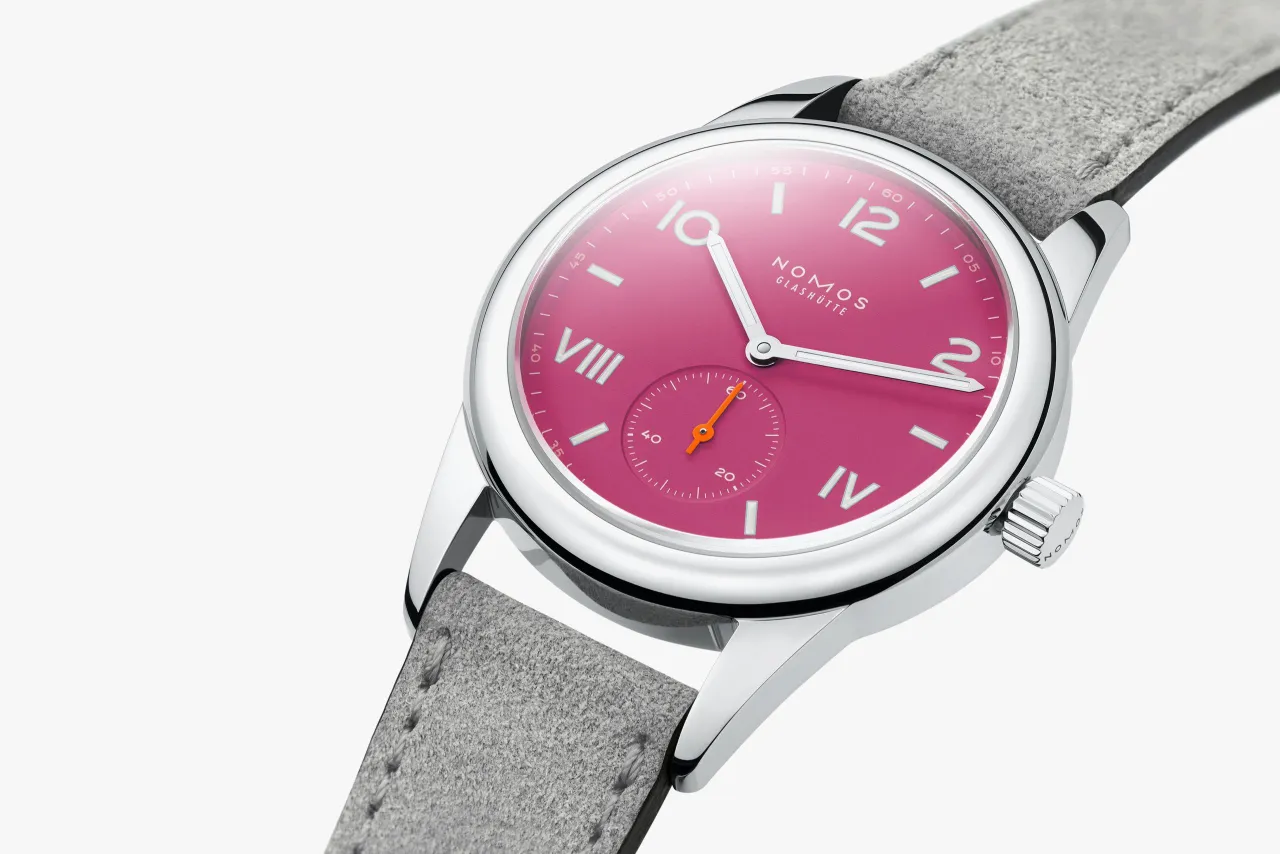 NOMOS Club Campus Deep Pink Otomatik 711 detay görseli 3