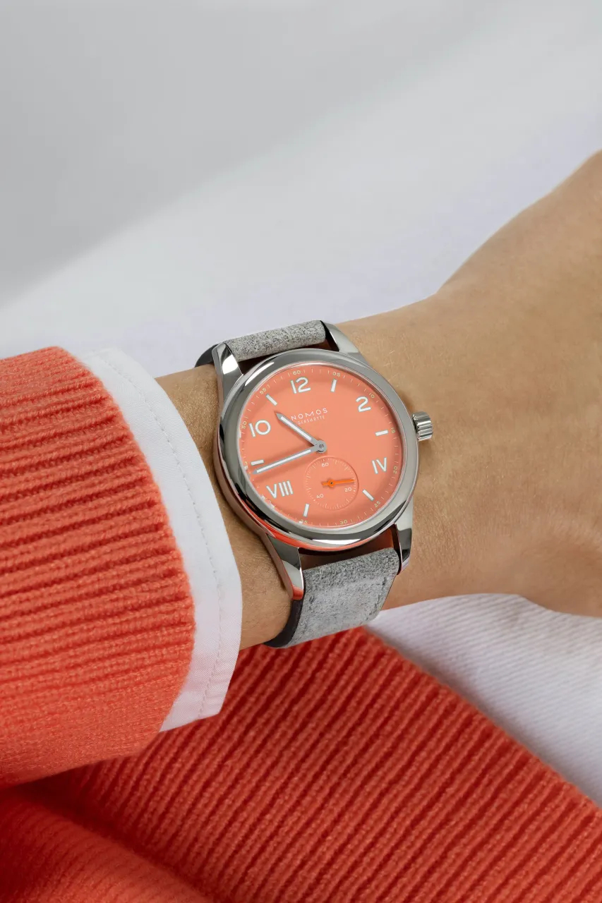 NOMOS Club Campus Cream Coral Otomatik 714 detay görseli 4