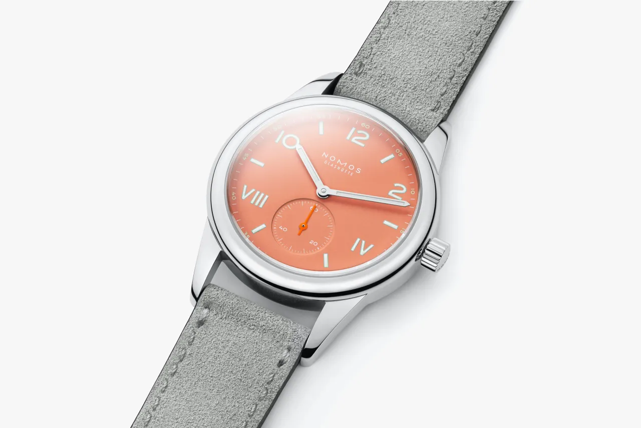 NOMOS Club Campus Cream Coral Otomatik 714 detay görseli 5