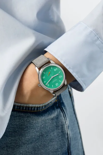 NOMOS Club Campus Electric Green Otomatik 715GB Görsel 5