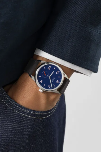 NOMOS Club Campus 38 Night Blue Otomatik 722GB Görsel 8