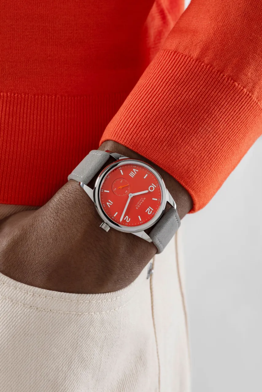 NOMOS Club Campus 38 Nonstop Red Otomatik 723 detay görseli 5