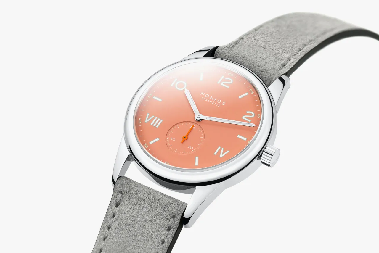 NOMOS Club Campus 38 Cream Coral Otomatik 725 detay görseli 2