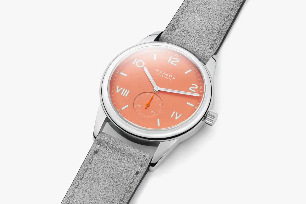 NOMOS Club Campus 38 Cream Coral Otomatik 725 detay görseli 5
