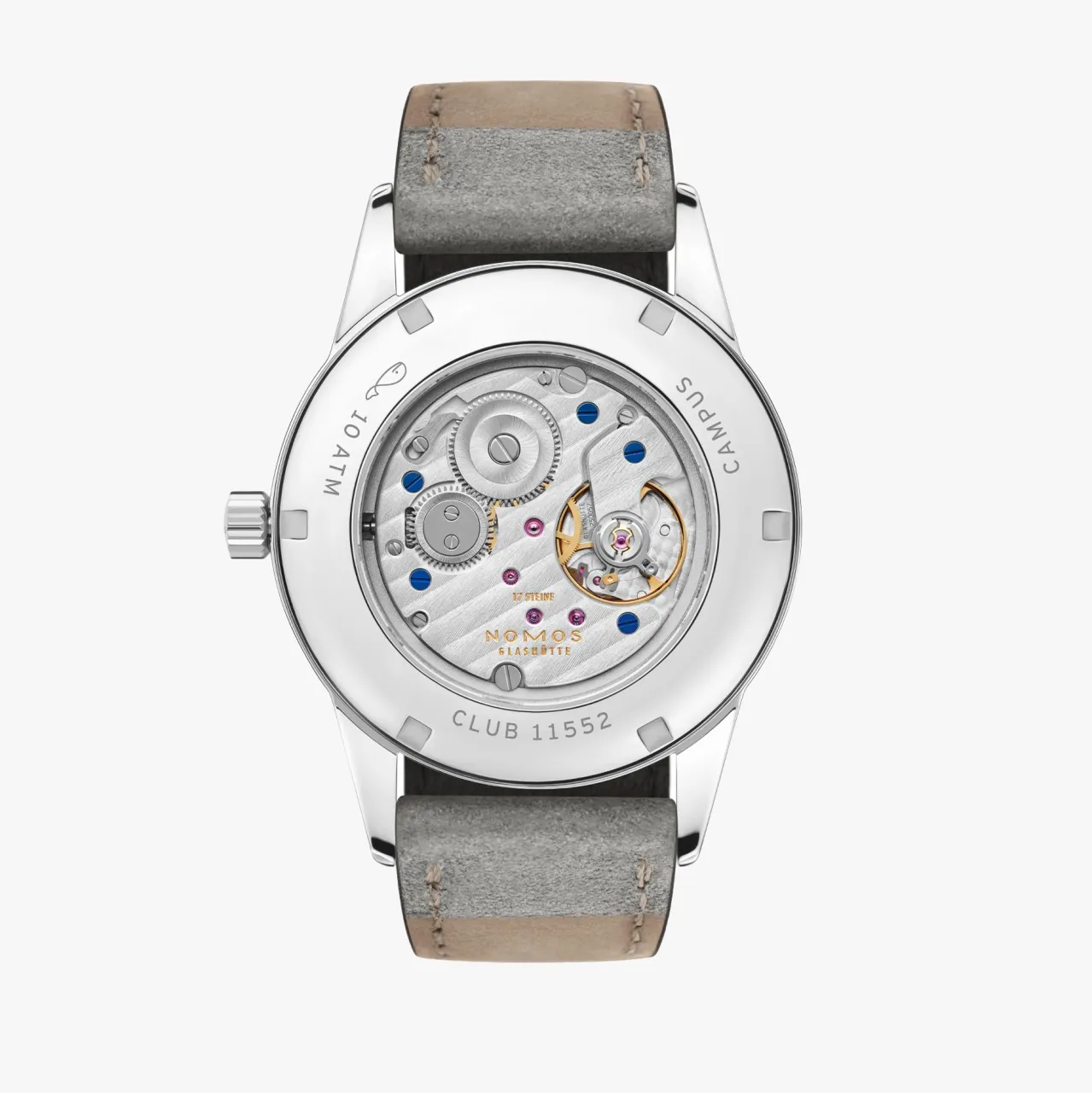 NOMOS Glashütte Club Campus 38 Cream Coral Otomatik 725GB detay görseli 1