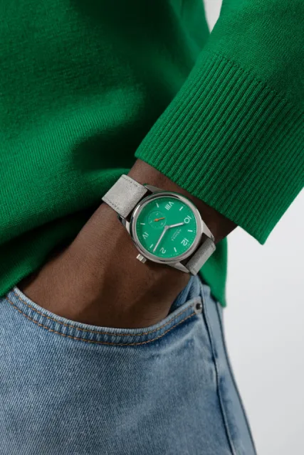 NOMOS Club Campus 38 Electric Green Otomatik 726 Görsel 6
