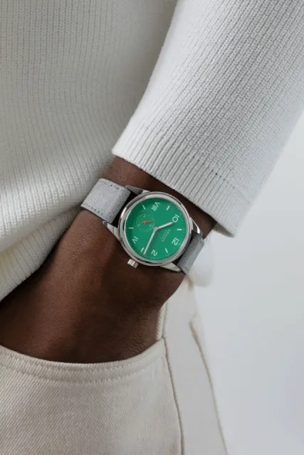 NOMOS Club Campus 38 Electric Green Otomatik 726 Görsel 8