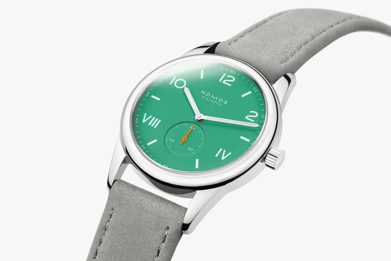 NOMOS Club Campus 38 Electric Green Otomatik 726GB detay görseli 2