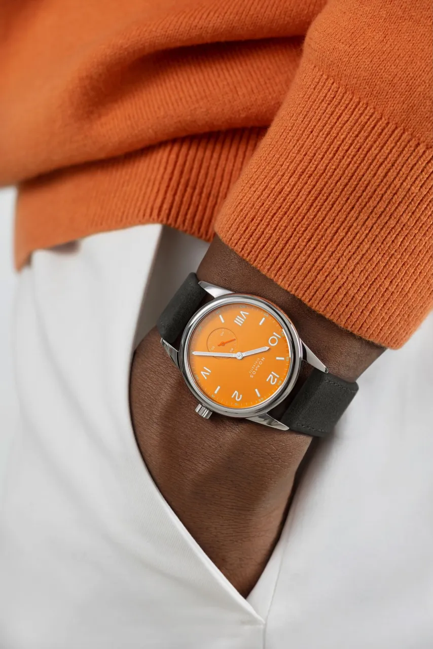 NOMOS Club Campus 38 Future Orange 729 detay görseli 5