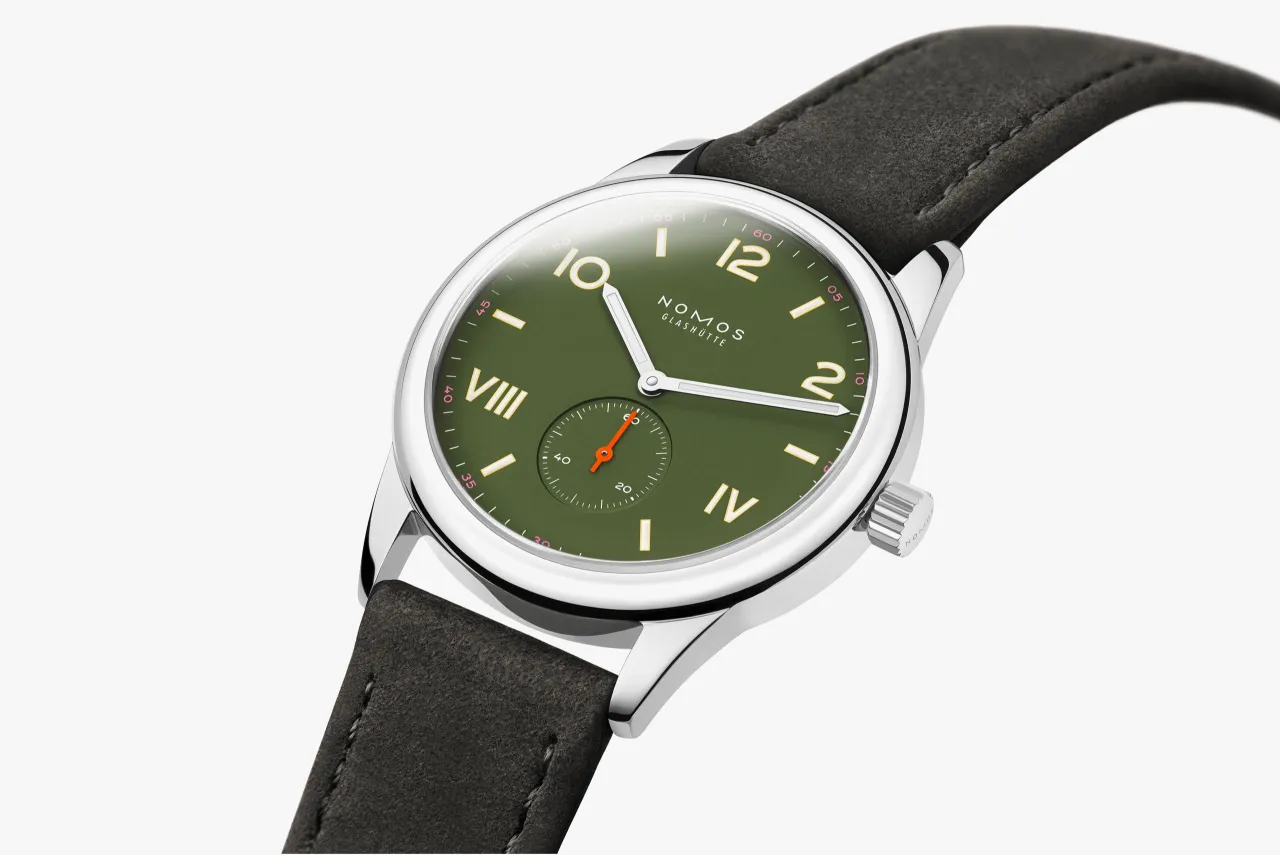 NOMOS Glashütte Club Campus 38 All Olive Otomatik 739 detay görseli 2