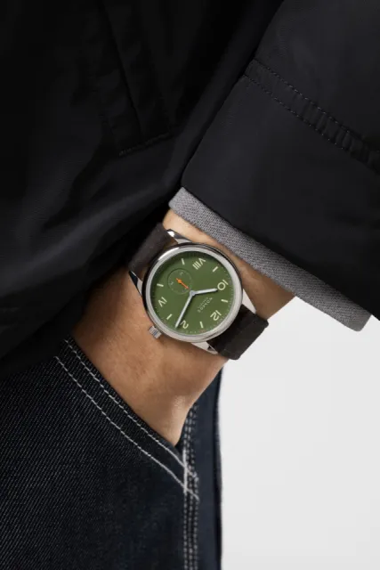 NOMOS Glashütte Club Campus 38 All Olive Otomatik 739 Görsel 8