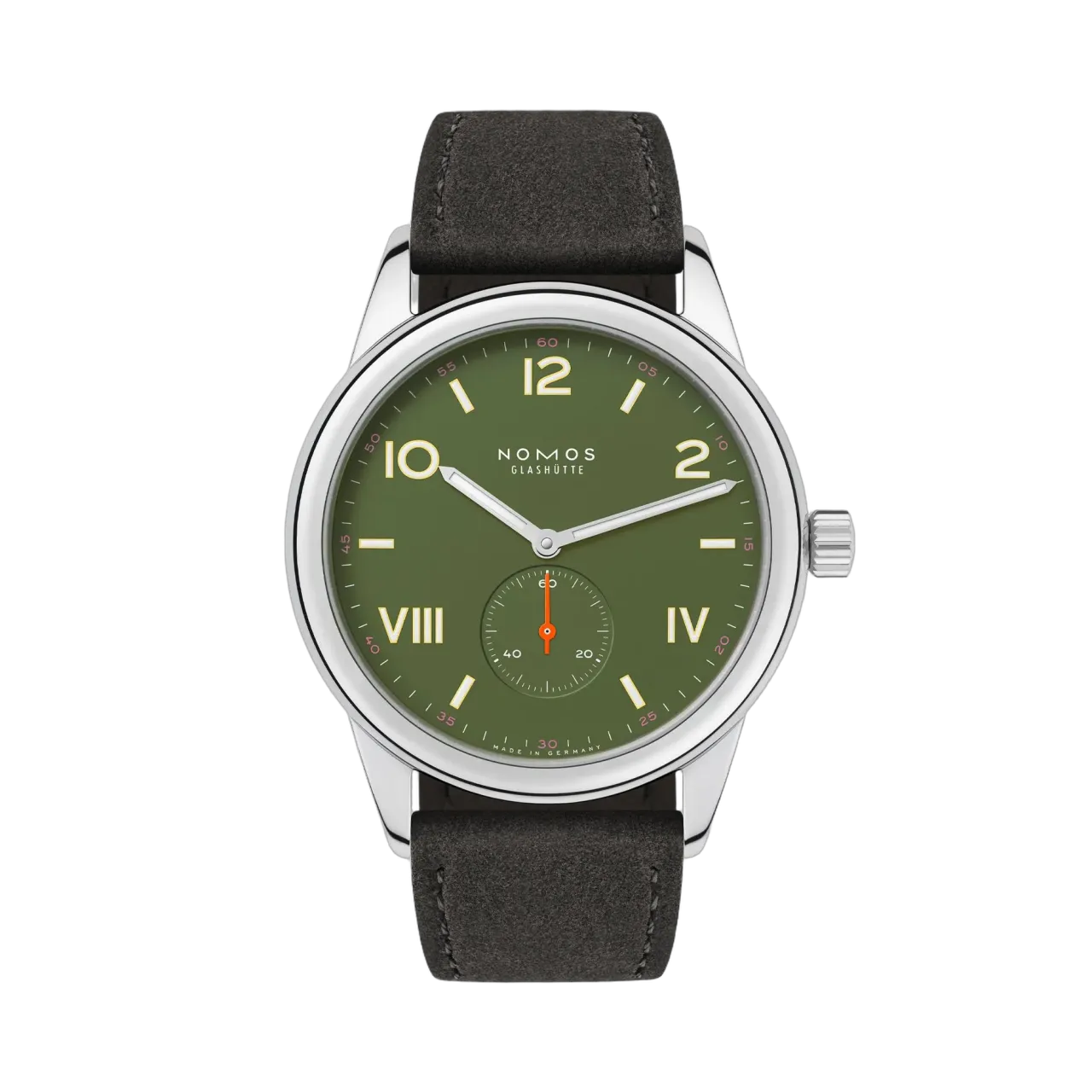 NOMOS Glashütte Club Campus 38 All Olive Otomatik 739GB