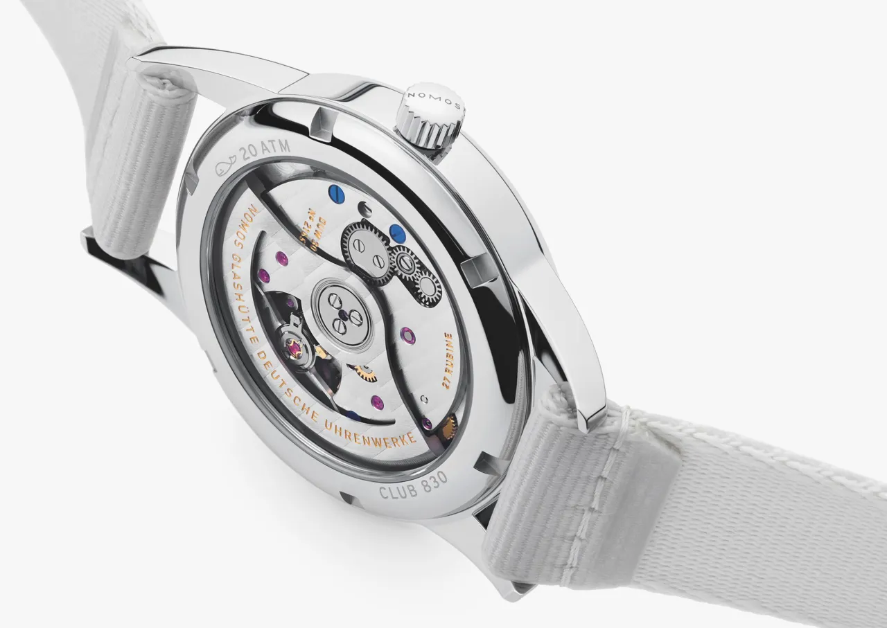 NOMOS Glashütte Club Neomatik Siren White Otomatik 744 detay görseli 5