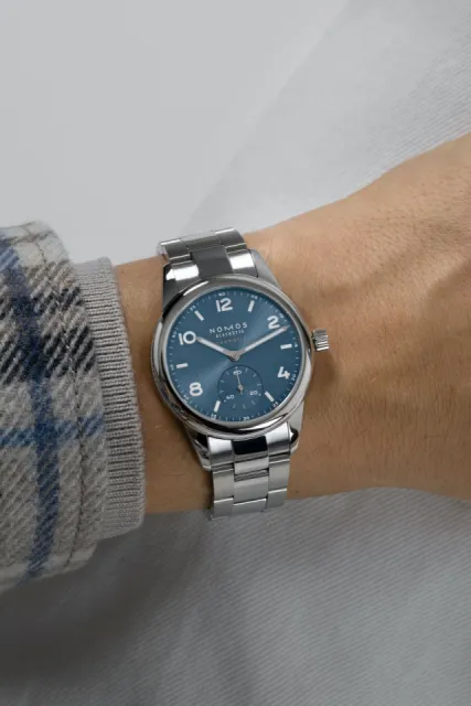 NOMOS Club Sport Neomatik Polar Blue 747 Görsel 9