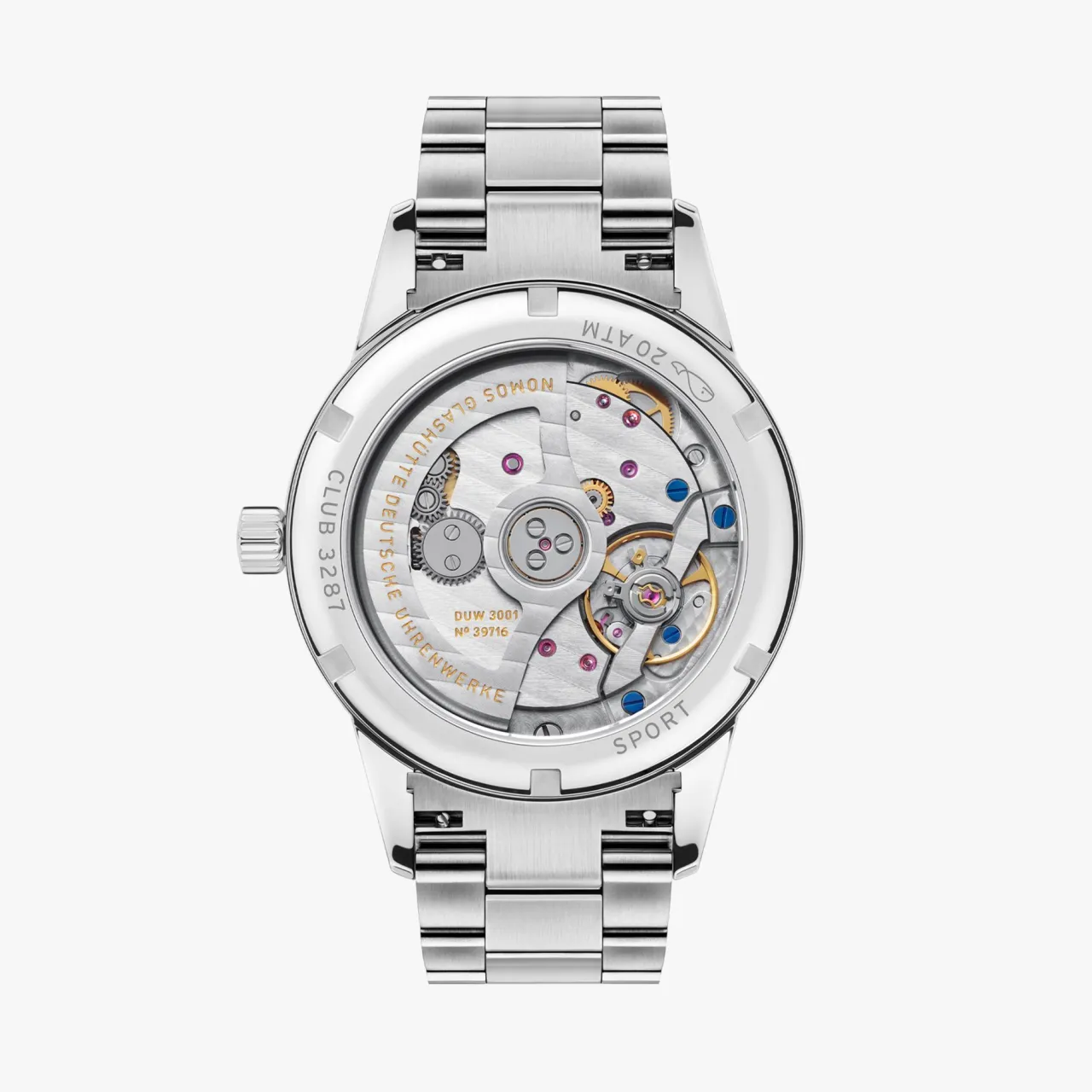 NOMOS Club Sport Neomatik Polar Blue Otomatik 750 detay görseli 1