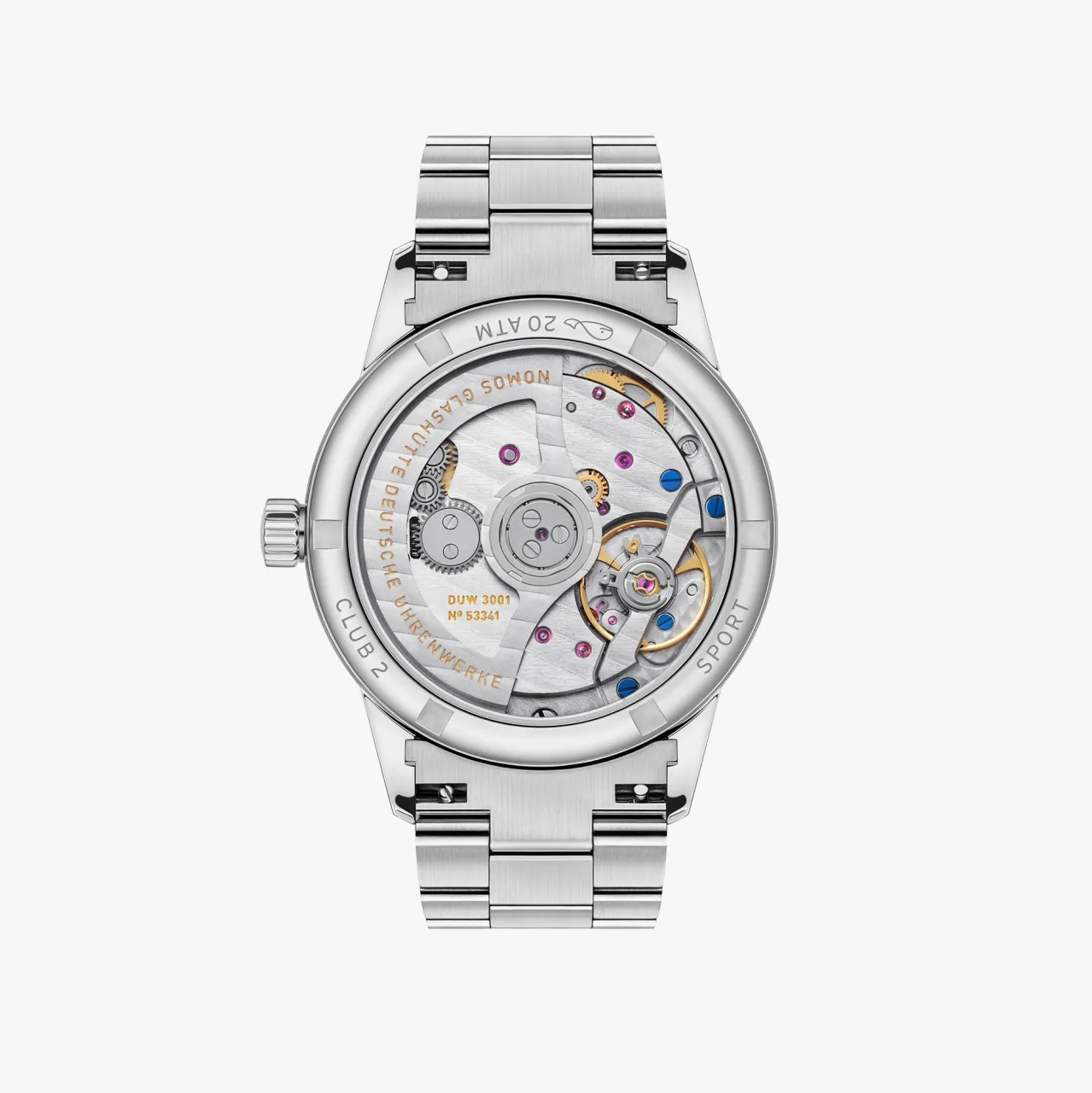 NOMOS Club Sport Neomatik 34 Rosé 756 detay görseli 1